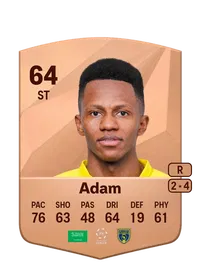 Abdulfatah Adam Common 64 Overall Rating