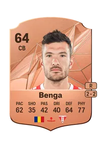 Alexandru Benga Rare 64 Overall Rating