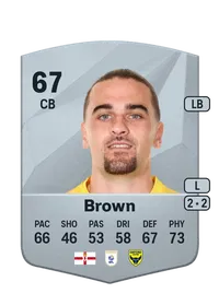 Ciaron Brown Common 67 Overall Rating