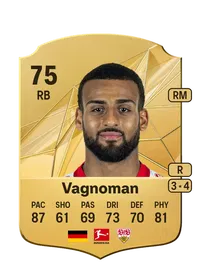 Josha Vagnoman Rare 75 Overall Rating