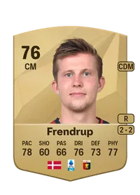 Morten Frendrup Common 76 Overall Rating