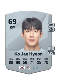 Ko Jae Hyeon Common 69 Overall Rating