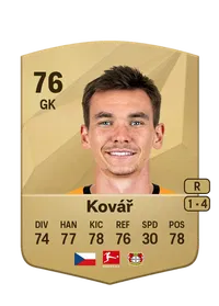 Matěj Kovář Common 76 Overall Rating