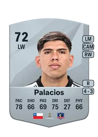 Carlos Palacios Common 72 Overall Rating