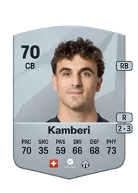 Lindrit Kamberi Common 70 Overall Rating