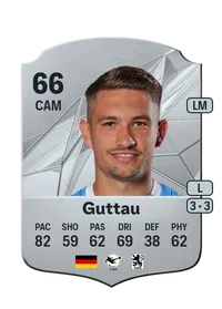 Julian Guttau Rare 66 Overall Rating