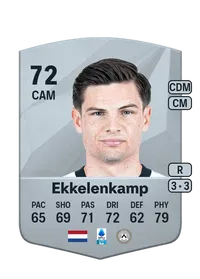 Jurgen Ekkelenkamp Common 72 Overall Rating