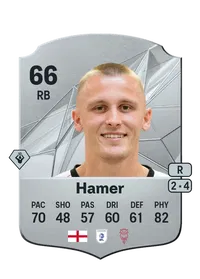 Tom Hamer Rare 66 Overall Rating