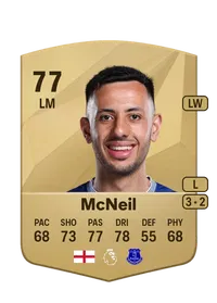 Dwight McNeil Common 77 Overall Rating