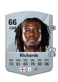 Taylor Richards Common 66 Overall Rating