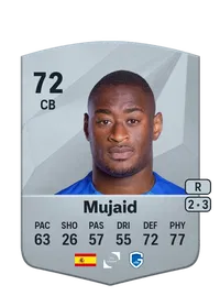 Mujaid Common 72 Overall Rating