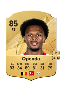 Loïs Openda Rare 85 Overall Rating