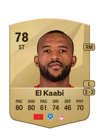 Ayoub El Kaabi Common 78 Overall Rating