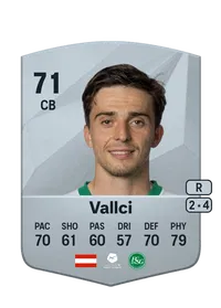 Albert Vallci Common 71 Overall Rating