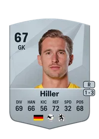 Marco Hiller Common 67 Overall Rating