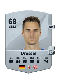 Dennis Dressel Common 68 Overall Rating