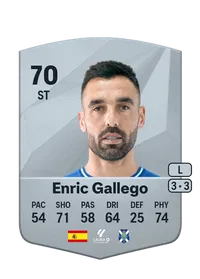 Enric Gallego Common 70 Overall Rating