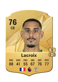 Maxence Lacroix Rare 76 Overall Rating