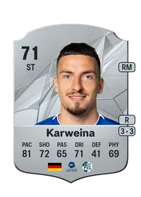 Sinan Karweina Rare 71 Overall Rating