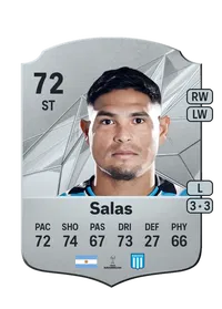 Maximiliano Salas Rare 72 Overall Rating