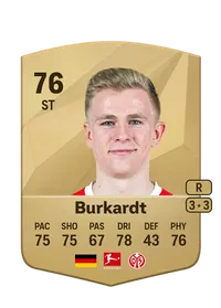 Jonathan Burkardt Common 76 Overall Rating