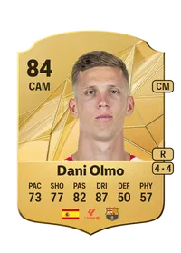 Dani Olmo Rare 84 Overall Rating