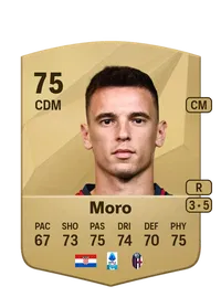 Nikola Moro Common 75 Overall Rating