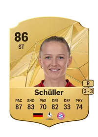 Lea Schüller Rare 86 Overall Rating