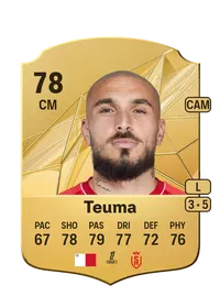 Teddy Teuma Rare 78 Overall Rating