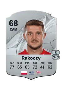 Michał Rakoczy Rare 68 Overall Rating