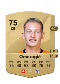 Bećir Omeragić Common 75 Overall Rating