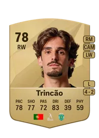 Trincão Common 78 Overall Rating