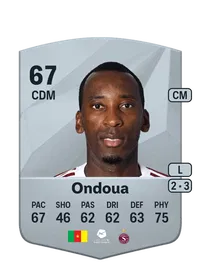 Gaël Ondoua Common 67 Overall Rating