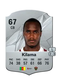 Guy-Marcelin Kilama Rare 67 Overall Rating