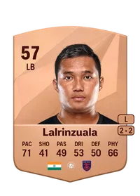 Jerry Lalrinzuala Common 57 Overall Rating