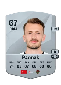 Abdulkadir Parmak Common 67 Overall Rating