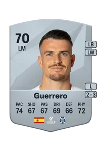 Guerrero Common 70 Overall Rating