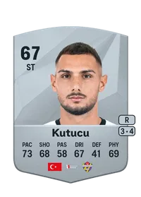 Ahmed Kutucu Common 67 Overall Rating