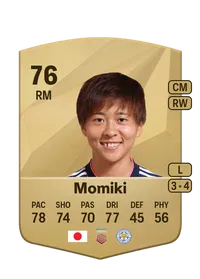 Yuka Momiki Common 76 Overall Rating