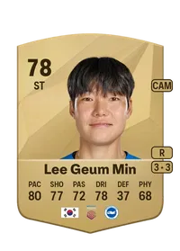 Lee Geum Min Common 78 Overall Rating