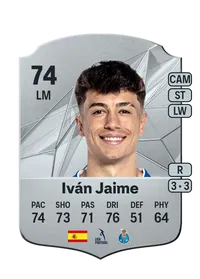 Iván Jaime Rare 74 Overall Rating