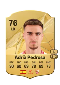 Adrià Pedrosa Rare 76 Overall Rating