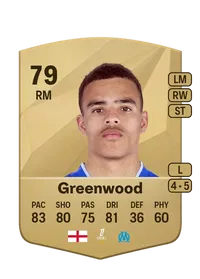 Mason Greenwood Common 79 Overall Rating