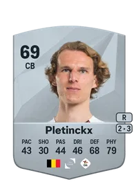 Ewoud Pletinckx Common 69 Overall Rating