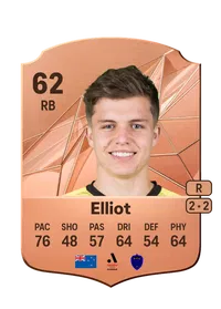 Callan Elliot Rare 62 Overall Rating