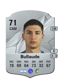 Ezequiel Bullaude Rare 71 Overall Rating