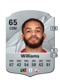 Jay Williams Rare 65 Overall Rating