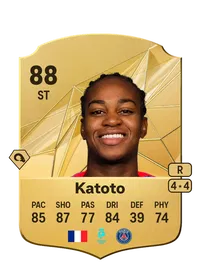 Marie Katoto Rare 88 Overall Rating