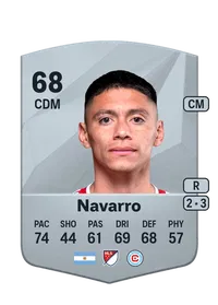 Federico Navarro Common 68 Overall Rating