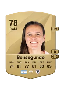 Florencia Bonsegundo Common 78 Overall Rating